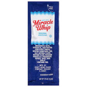 Miracle Whip Original Salad Dressing, 5.47 Pounds, 1 per case