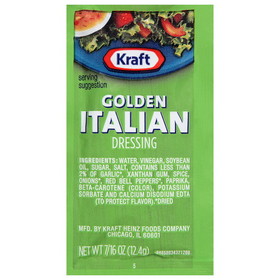 Kraft Gold Italian Dressing, 5.46 Pounds, 1 per case