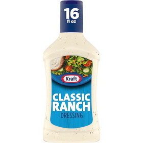 Kraft Ranch Dressing, 16 Fluid Ounces, 6 per case
