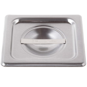 Vollrath 1/6 Size Flat Stainless Steel Cover Pan, 1 Each, 1 per case