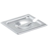Vollrath 1/6 Size Stainless Steel Cover Pan - 1 Per Case