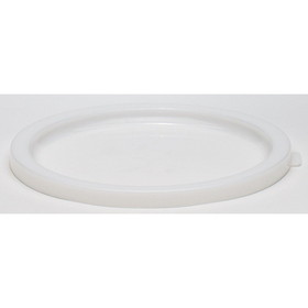 Cambro 22 Quart White Polyethylene Round Cover, 1 Each, 1 per case