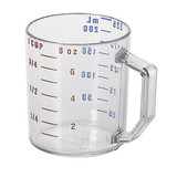 Cambro Plastic 1 Cup Clear Measuring Cup, 1 Each, 1 per case