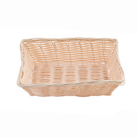 Tablecraft 9 Inch X 6 Inch X 2.5 Inch Rectangle Natural Basket, 12 Each, 1 per case