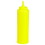 Tablecraft 12 Ounce Yellow Dispenser Squeeze Bottle, 12 Each, 1 per case, Price/Case