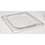 Cambro 6.375 Inch X 6.937 One Sixth Size Clear Flat Lid Cover, 1 Each, 1 per case, Price/each