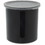 Carlisle 1.2 Quart Black Plastic Crock With Lid, 1 Each, Price/case