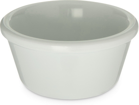 Ramekin Smooth Plastic 3 Ounce White 1-48 Each