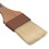 Carlisle 2 Inch Push-Style Wood Boar Bristle Brush, 1 Each, 1 per case, Price/Pack