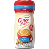 Coffee-Mate 00050000306206 Fat Free The Original Powder Creamer 16 Ounces Per Canister - 12 Per Case