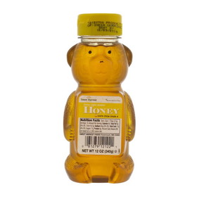 Natural American Foods Honey Bears, 12 Ounces, 12 per case