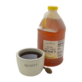 Honey Extra Light Amber, 6 Pounds, 4 per case
