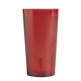 Cambro Colorware 12.6 Ounce Red Plastic Tumbler Cup, 24 Each, 1 per case