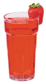 Cambro Laguna 6 Ounce Plastic Clear Tumbler 36 Per Pack - 1 Per Case