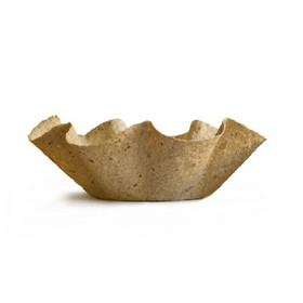 Edibowls Traditional 7.5 Inch Salad Shell Flour, 6 Count, 8 per case