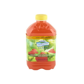 Thick & Easy Clear Thickened Kiwi Strawberry Honey Consistency 46 Ounces - 6 Per Case