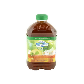Thick &amp; Easy Clear Thickened Iced Tea, Nectar Consistency, 46 Ounces, 6 per case