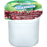 Thick & Easy Clear Thickened Cranberry Juice Cocktail 4 Ounce Cup - 24 Per Case