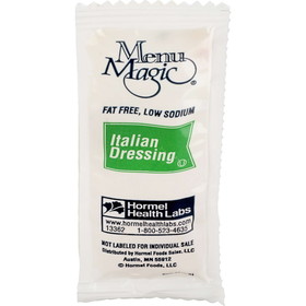 Menu Magic Single Serve Low Sodium Fat Free Italian Dressing