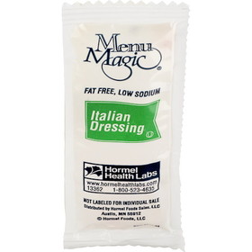 Menu Magic Fat Free Italian Dressing Portion Pack, 200 Count, 1 per case
