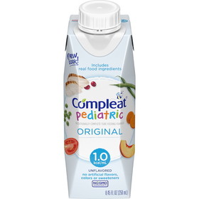 Nestle Compleat Pediatric Pediatric - Liquid Peds Tube Feeding Formula 8.45 Fluid Ounce Bottle - 24 Per Case