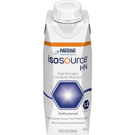 Isosource Hn Malnutrition High Cal High Nitro Liquid Formula, 8.45 Fluid Ounce, 24 per case