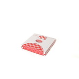 Handy Wacks 12 Inch X 12 Inch X 2.5 Inch Red Checkerboard Deli Wrap, 1000 Count, 6 per case