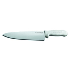 Dexter Sani-Safe 10 Inch White Handle Cooks Knife, 1 Each