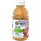 Welch's 100% Apple Plastic Juice, 10 Fluid Ounces, 24 per case