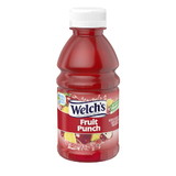 Welch's Plastic Fruit Punch Drink, 10 Fluid Ounces, 24 per case