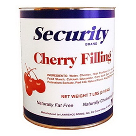 Security Cherry Filling, 7 Pounds, 6 per case