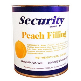 Security Filling Security Peach, 7 Pounds, 6 per case