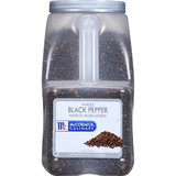 Mccormick Whole Black Pepper 5.75 Pound Container - 3 Per Case