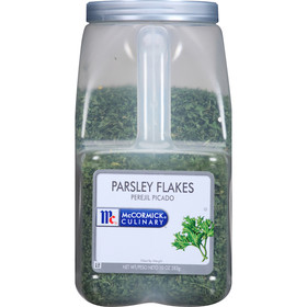 Mccormick Culinary Parsley Flakes 10 Ounce Container - 3 Containers Per Case