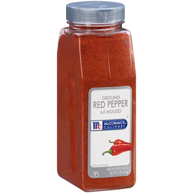 Mccormick Pepper Red Ground 1 Pound Container - 6 Per Case