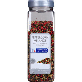 Mccormick Peppercorn Melange 15 Ounce Container - 6 Per Case