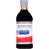 Mccormick Culinary Red Food Color 1 Pint Bottle - 6 Per Case