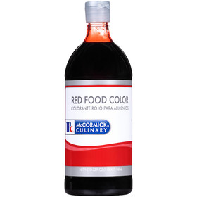 Mccormick Food Color Red, 1 Quart, 6 per case