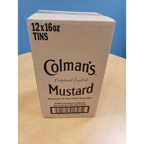 Colman'S Dry Mustard Powder 16 Ounces - 12 Per Case