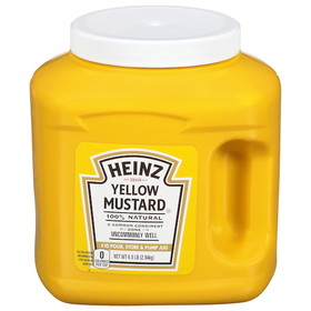 Heinz Kosher Mustard Jug, 6.5 Pounds, 6 per case