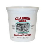 Clabber Girl Double Acting Baking Powder, 80 Ounces, 6 per case