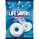 Lifesavers Pep-O-Mint Candy 6.25 Ounce Bag - 12 Per Case