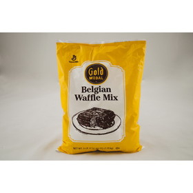 Gold Medal Belgian Waffle Mix, 60 Ounces, 8 per case
