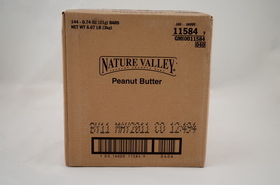 Nature Valley Crunchy Peanut Butter Granola Bar, 0.74 Ounces, 144 per case