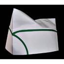 Cellucap Overseas Crown Green Stripe Cap 100 Per Pack - 10 Per Case