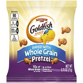 Pepperidge Farms Goldfish Pretzels Whole Grain Crackers, 0.75 Ounces, 300 per case