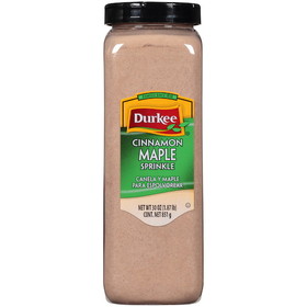 Durkee Cinnamon Maple Sprinkle, 30 Ounces, 6 per case