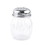Tablecraft Tritan 6 Ounce Swirl Bpa-Free Perforated Chrome Top Shaker, 24 Each, 1 per case, Price/Case