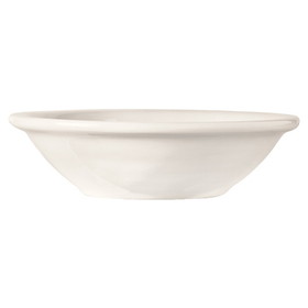 World Tableware Porcelana Rolled Edge 5.5 Oz Fruit Bowl 4 7/8" - Bright White, 36 Each, 1 per case