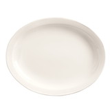 World Tableware Porcelana Narrow Rim Oval Platter 11.5